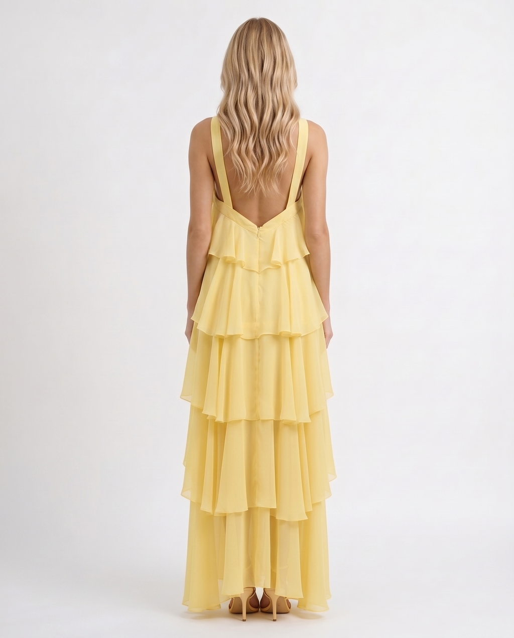 Elegantes ärmelloses Felicia Maxikleid