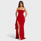 Elegantes fließendes Maxikleid