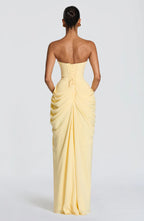 Amelia Ärmelloses Maxikleid mit Seitenschlitz