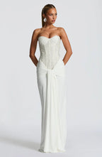 Damen Carina Maxikleid Stilvolles Abendkleid