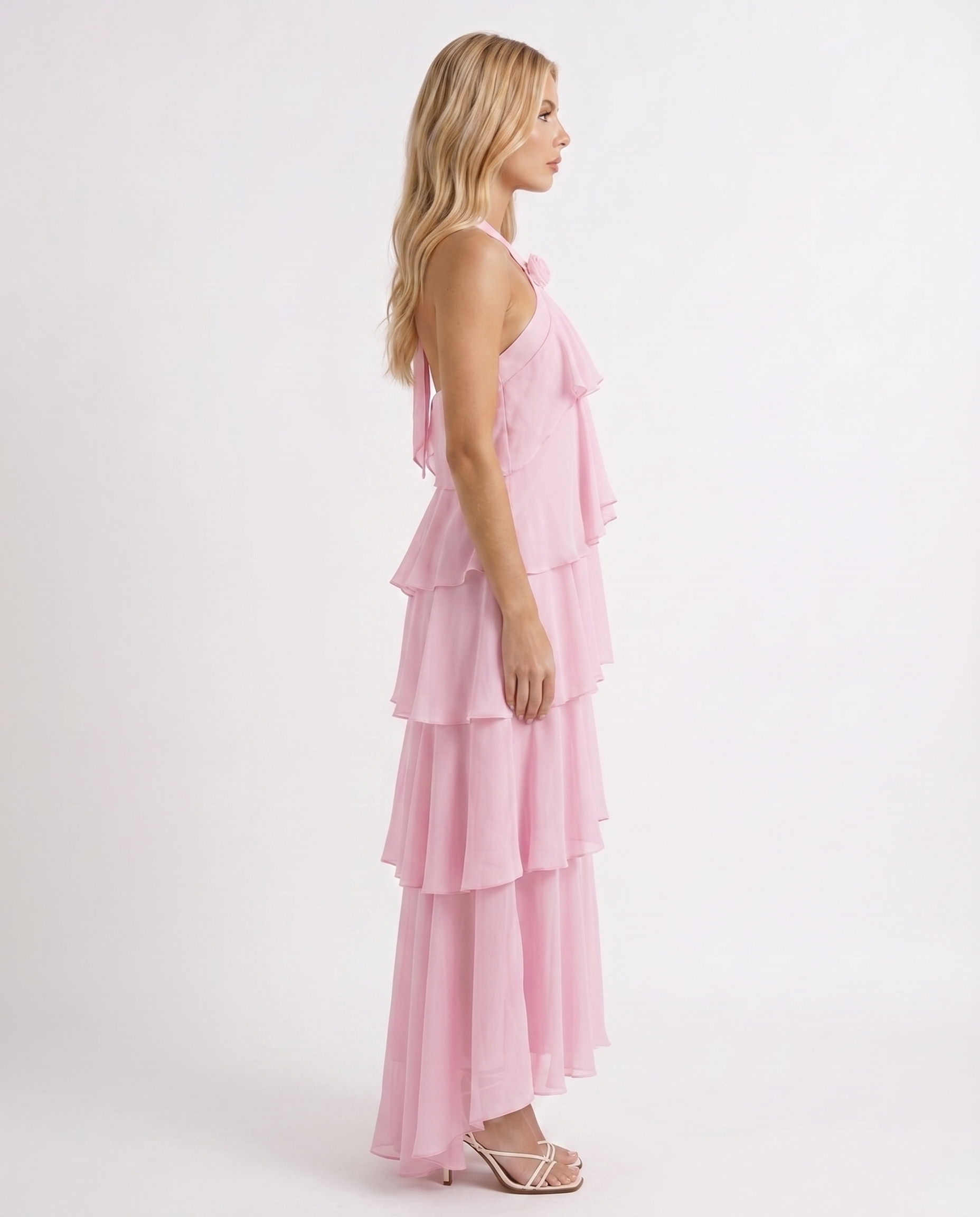Elegantes ärmelloses Felicia Maxikleid