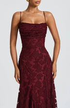 Damen Louise Maxikleid ohne Ärmel