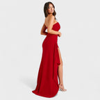 Elegantes fließendes Maxikleid