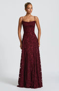 Damen Louise Maxikleid ohne Ärmel