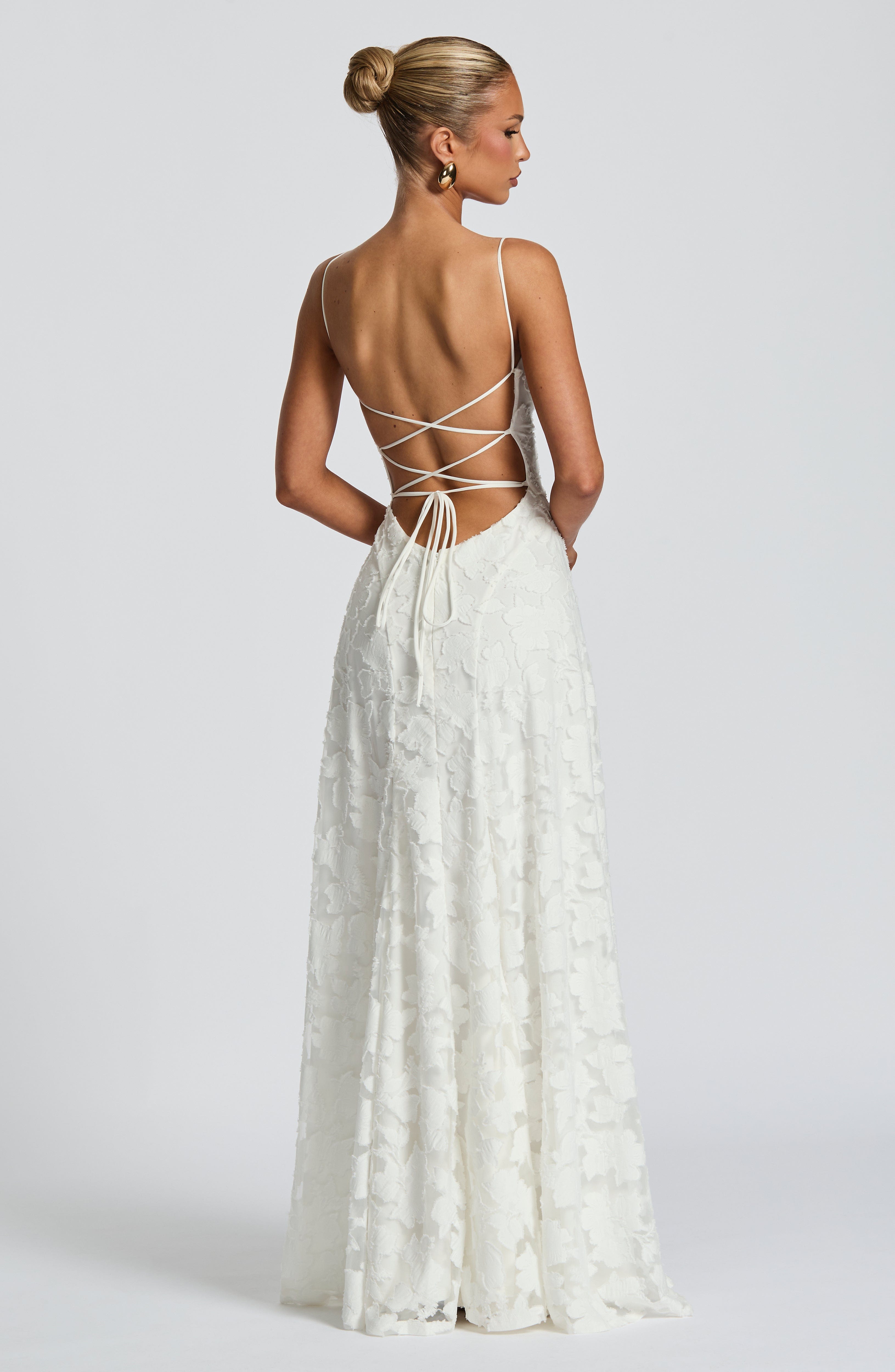 Damen Louise Maxikleid ohne Ärmel
