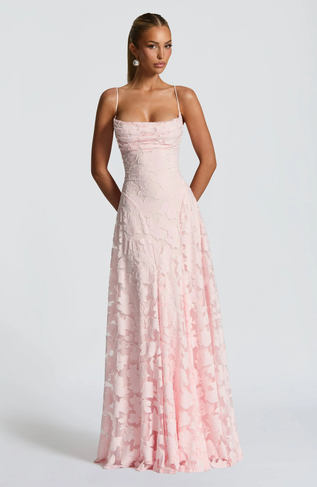 Damen Louise Maxikleid ohne Ärmel