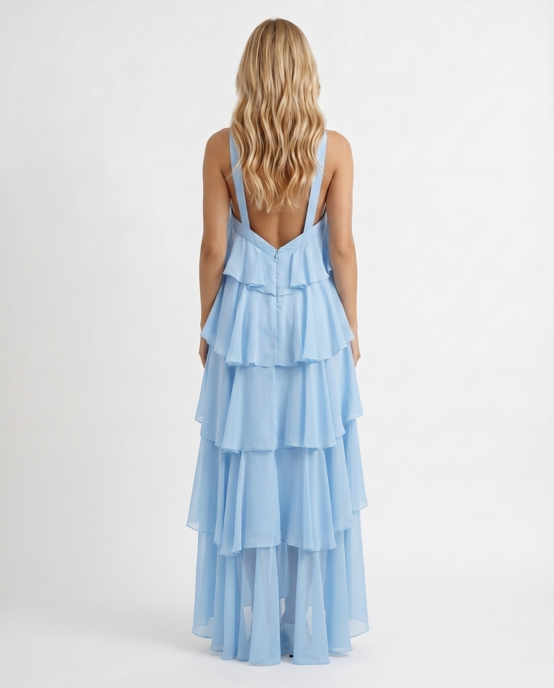 Elegantes ärmelloses Felicia Maxikleid