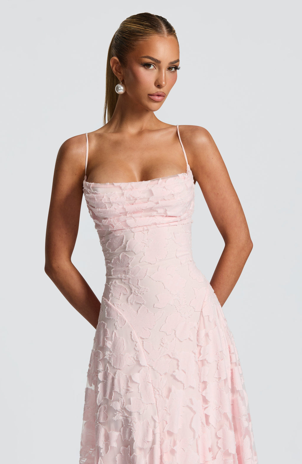 Damen Louise Maxikleid ohne Ärmel