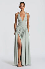 Amaris Damen Maxikleid