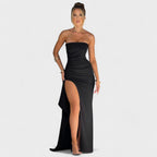 Elegantes fließendes Maxikleid
