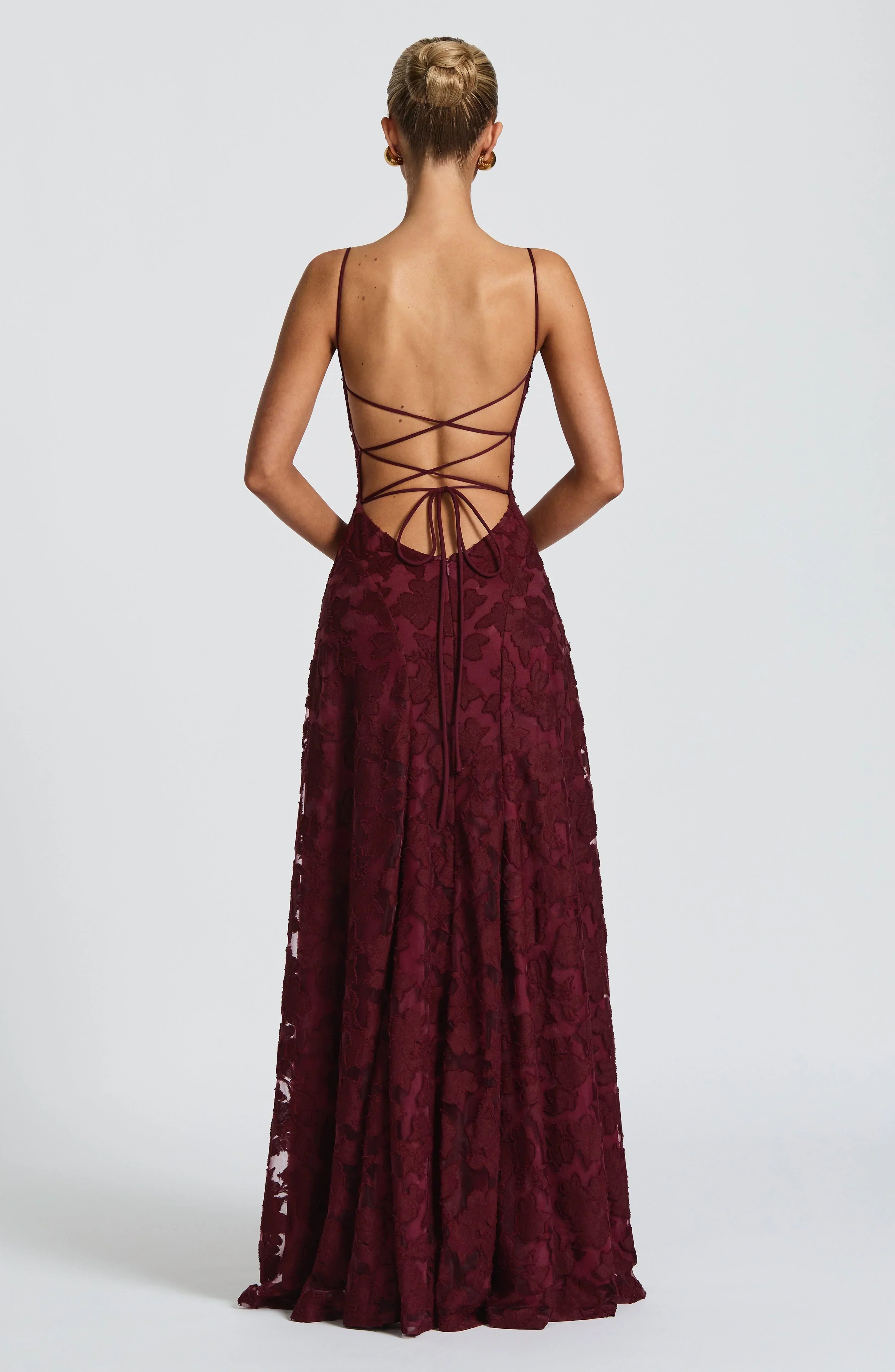 Damen Louise Maxikleid ohne Ärmel