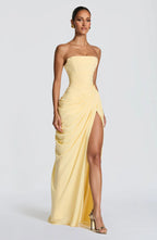 Amelia Ärmelloses Maxikleid mit Seitenschlitz