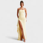 Elegantes fließendes Maxikleid