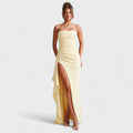 Elegantes fließendes Maxikleid